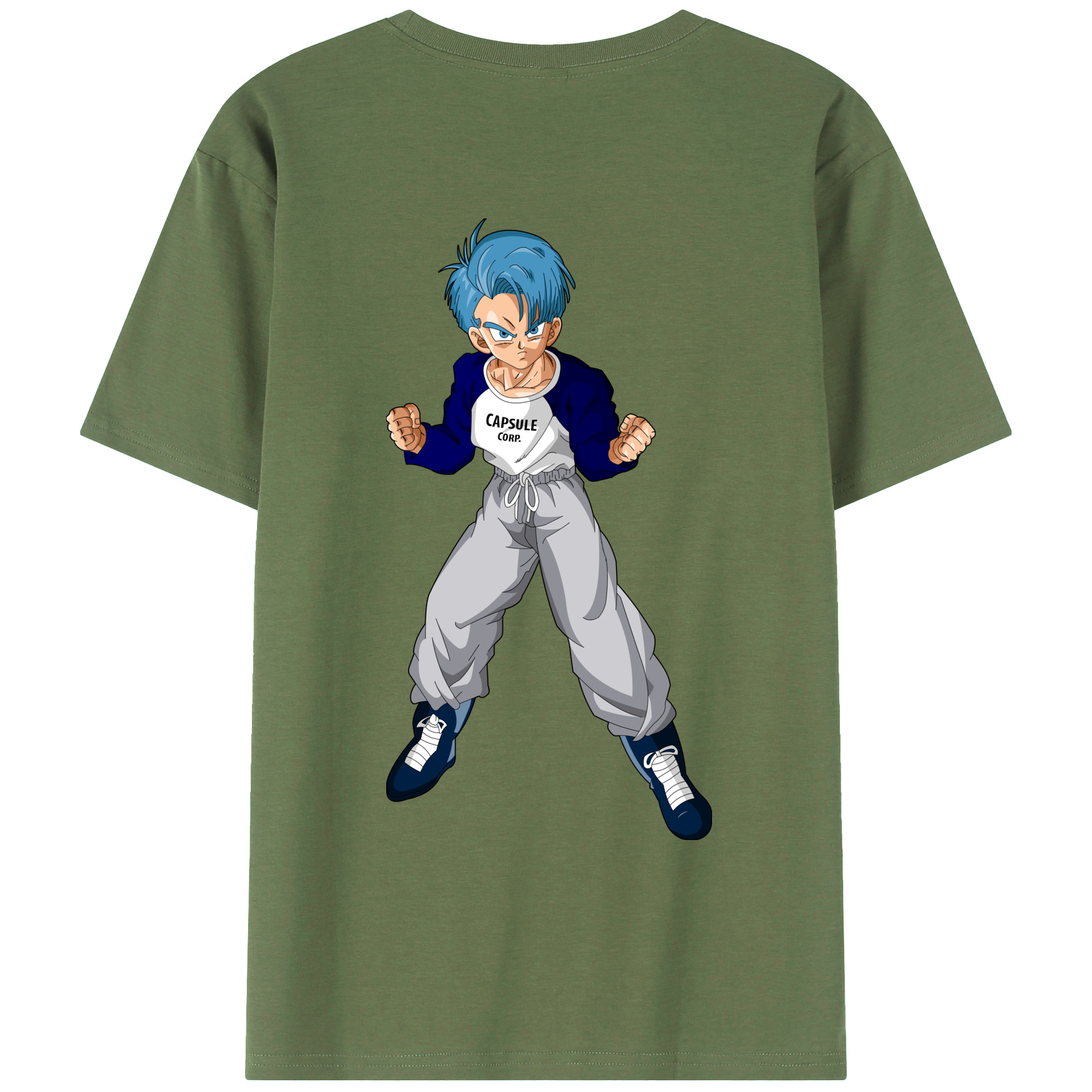 （画像用） ドラゴンボール DRAGON BALL 綿100％ メンズ半袖Tシャツ（バックプリント） 通気性